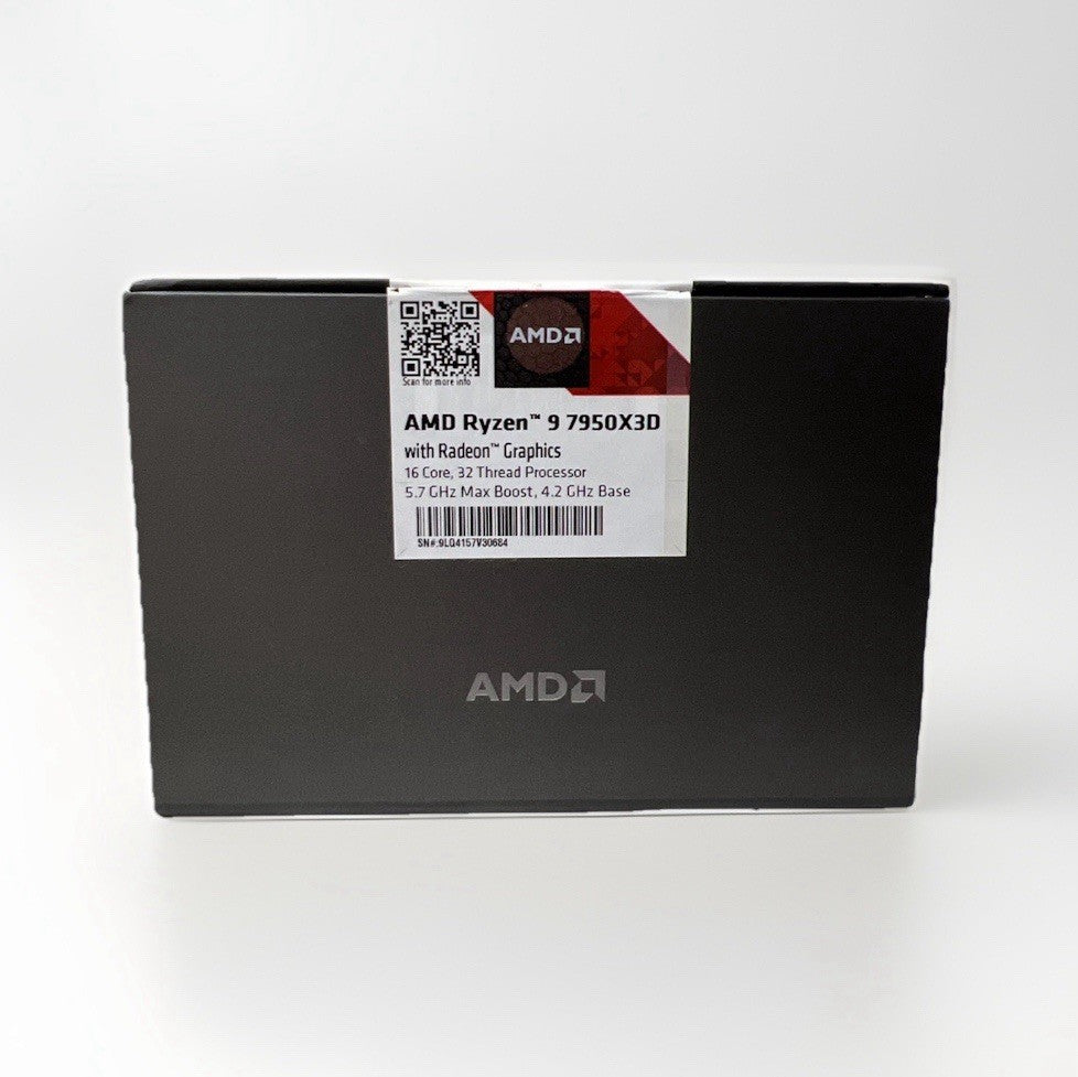 AMD Ryzen 9 7950X3D 16-Core, 32-Thread Desktop Processor