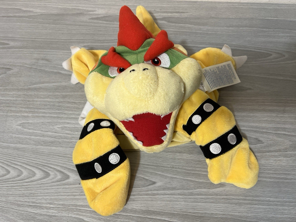 Build A Bear Nintendo Super Mario Bowser Plush Unstuffed