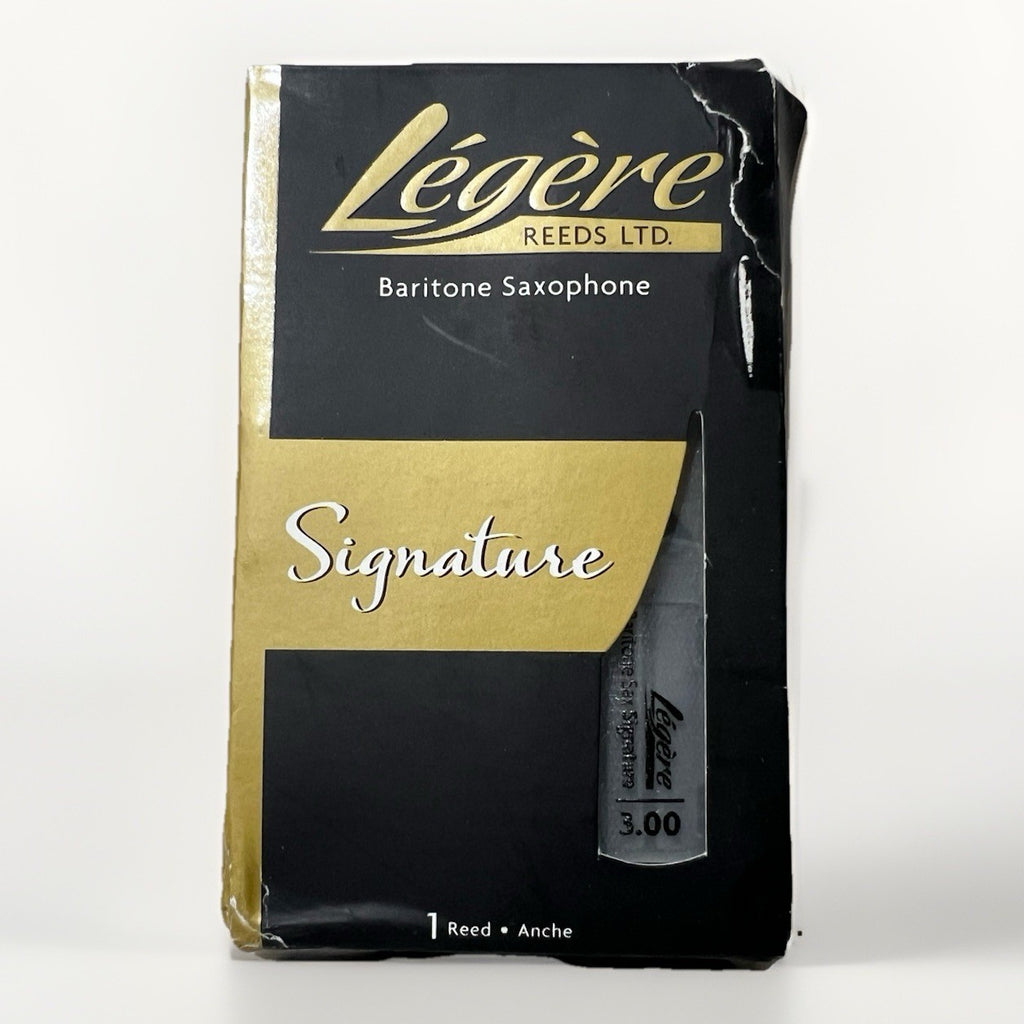 Légère Reeds - Baritone Saxophone Reed, Signature, Strength 3.00 (BSG3.00)