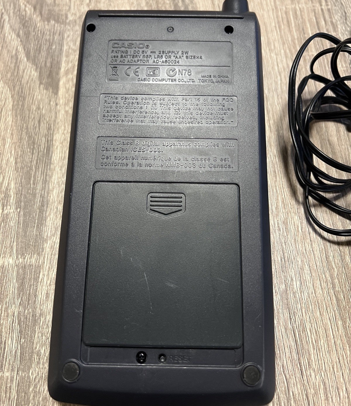 Casio 12 Digit HR-8TM Handheld Printing Calculator Taxes & Exchange Tested Works