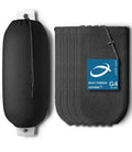OBAKL Boat Fender Covers 6.1 x 12.6 Inches Flat Size- 4 pack For Docking