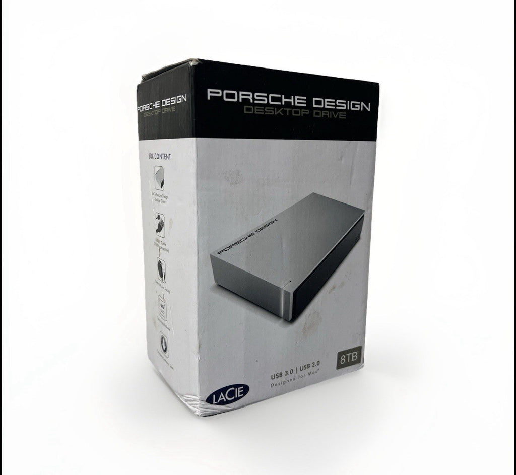 8TB LaCie Porsche Design 8TB AR35U32 External Hard Drive USB 3.0 Portable