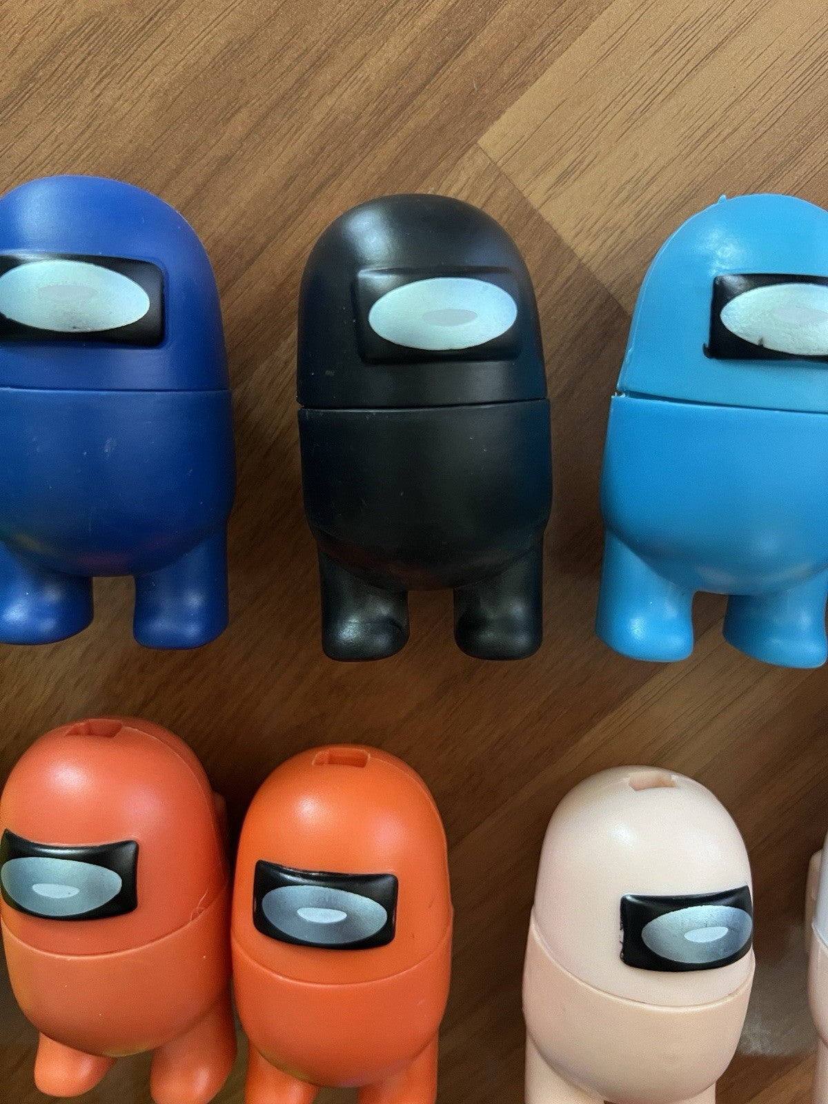 Among Us Buildable Action Figures Lot Of 18 Interchangeable