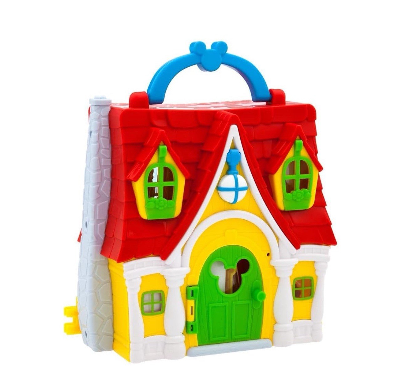 Multicolored Mickey Mouse Playset with Poseable Figures for Toddlers