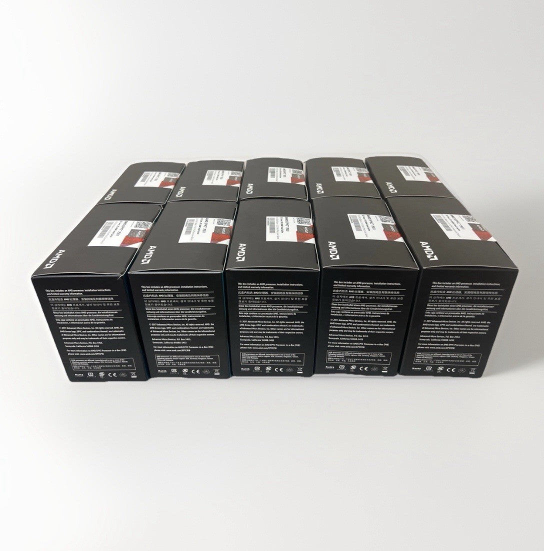 (LOT OF 10) AMD EPYC 7551 32 Core, 64 Thread  SP3 Socket CPU