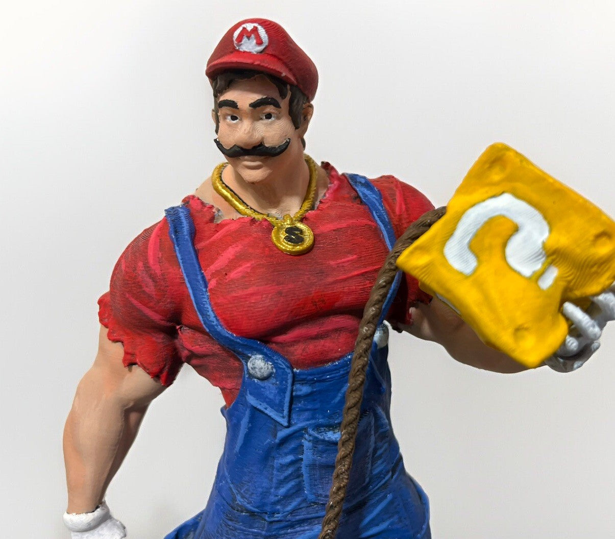 Buff Mario Figure