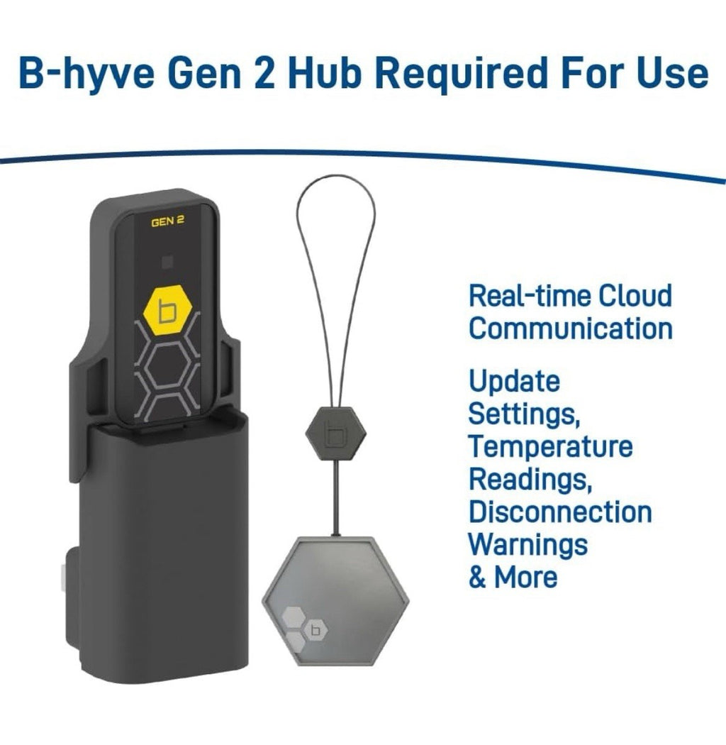71005 B-Hyve Smart Flood Sensor - Wifi Water Leak Detector (5-Pack)