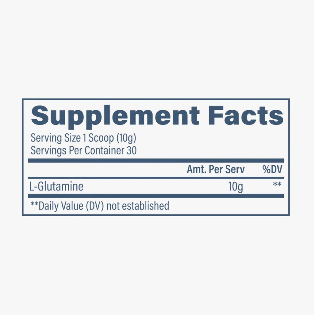 REVIVE Glutamine Powder for Muscle & Immune Health - 30 Servings - USA Authentic