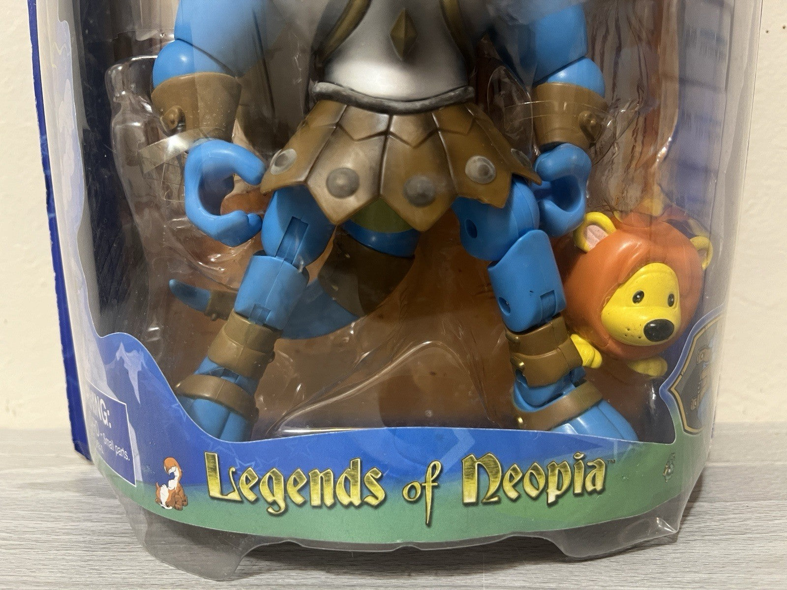 2004 Think Way Neopets Legends of Neopia Grarrl Gladiator - New Sealed!
