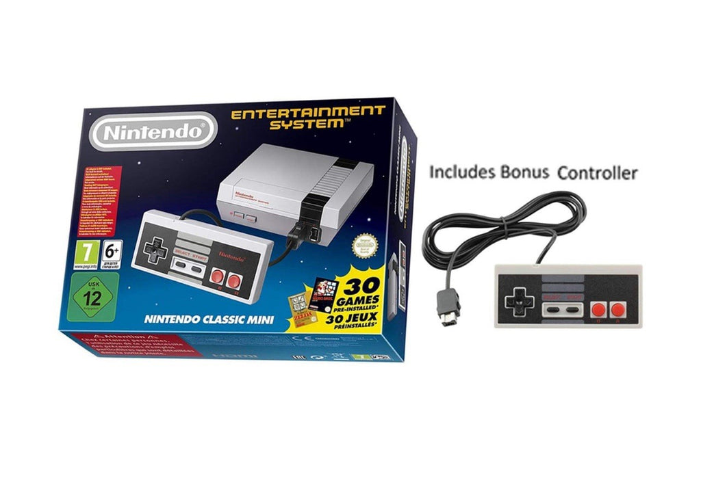 NES Nintendo Entertainment System Classic Mini Game Console EU Edition LOT OF 10