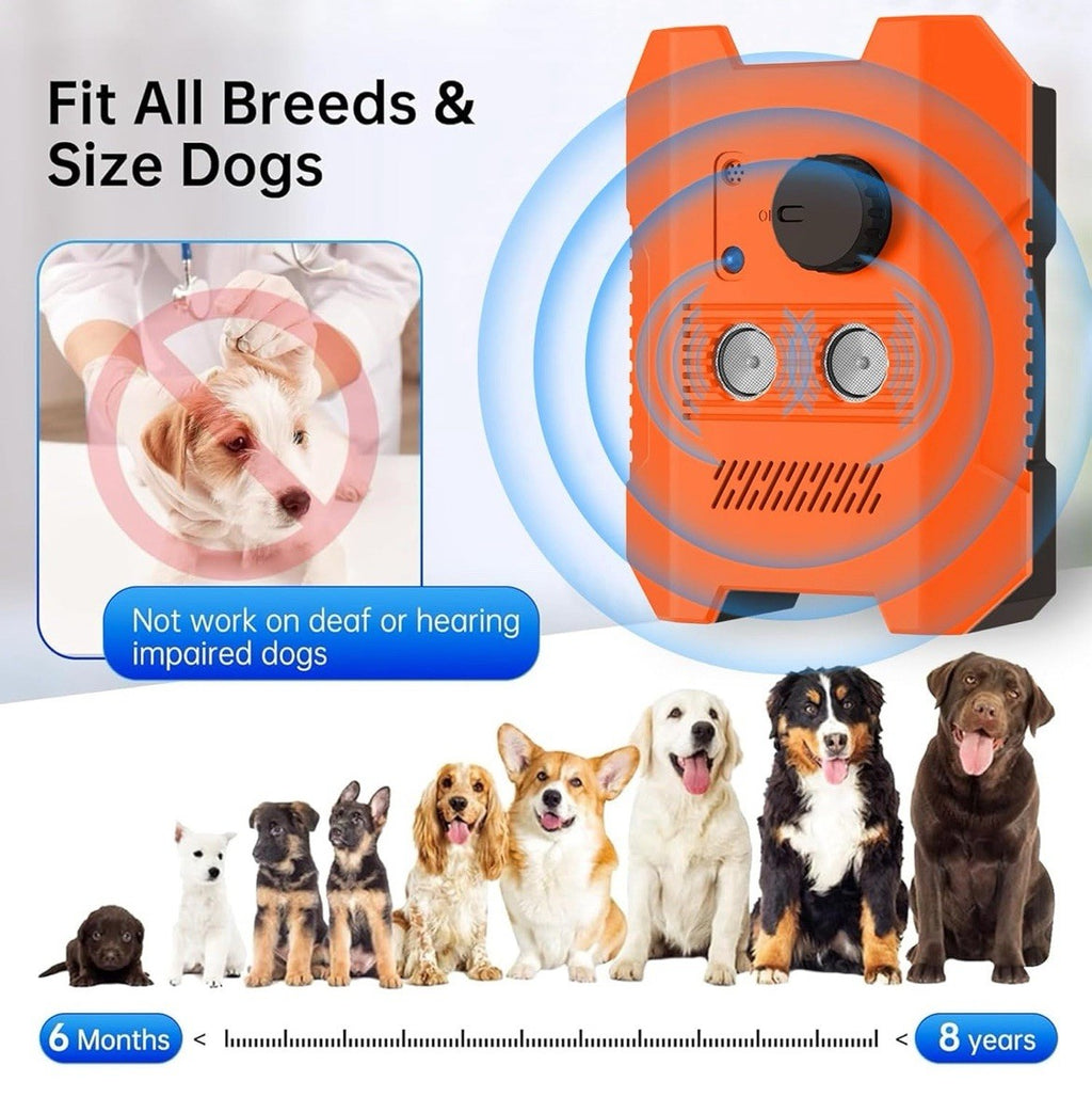 Ultrasonic Bark Control for Dogs, Anti-Barking Dog Barking Stopper with 3 Modes