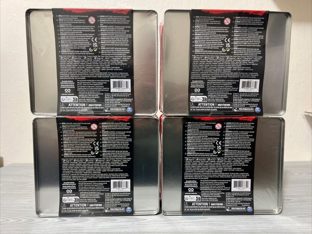 Bakugan Baku-tin with Special Attack Mantid, New Sealed (LOT OF 4)