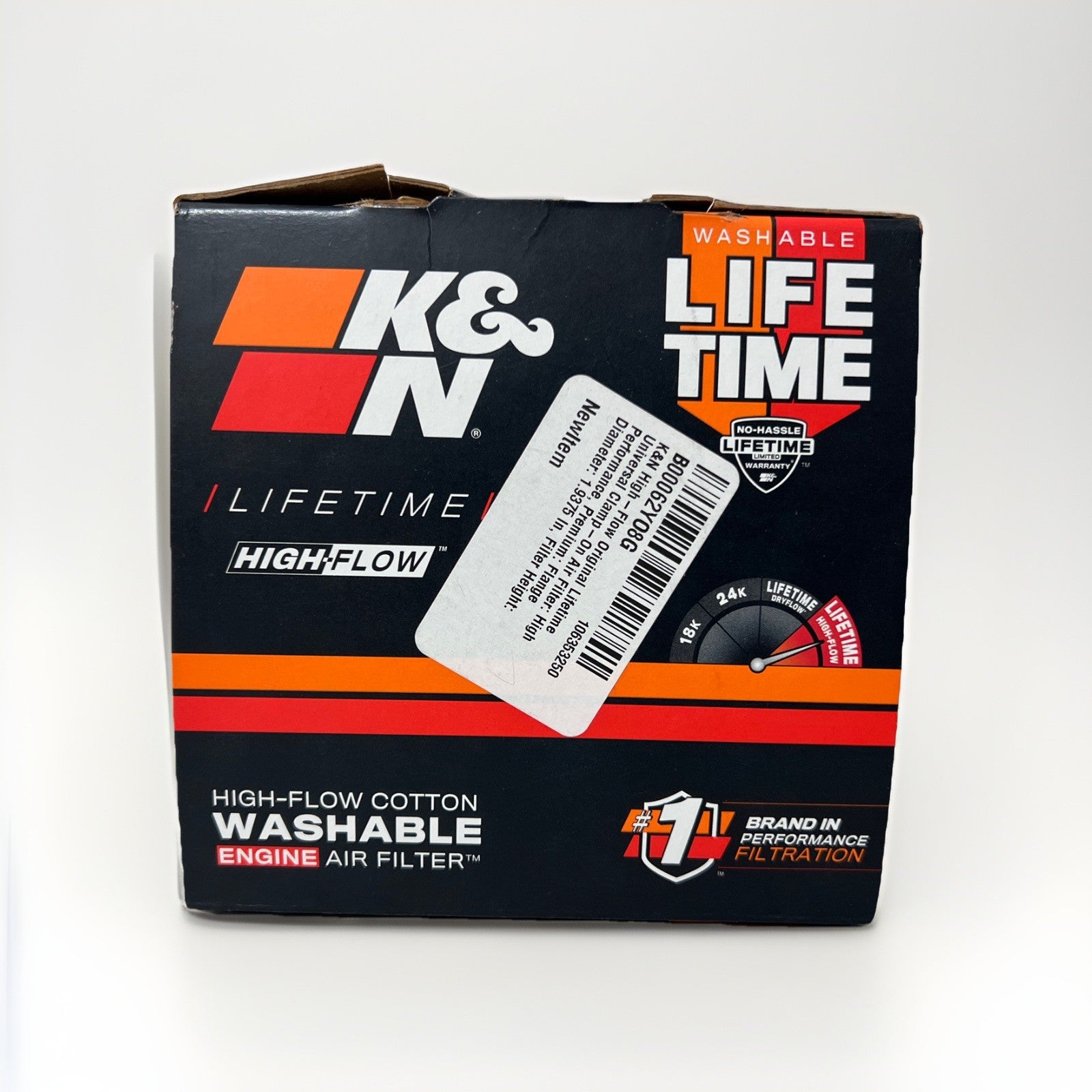 K&N RC-1060 Universal Clamp-On Air Filter