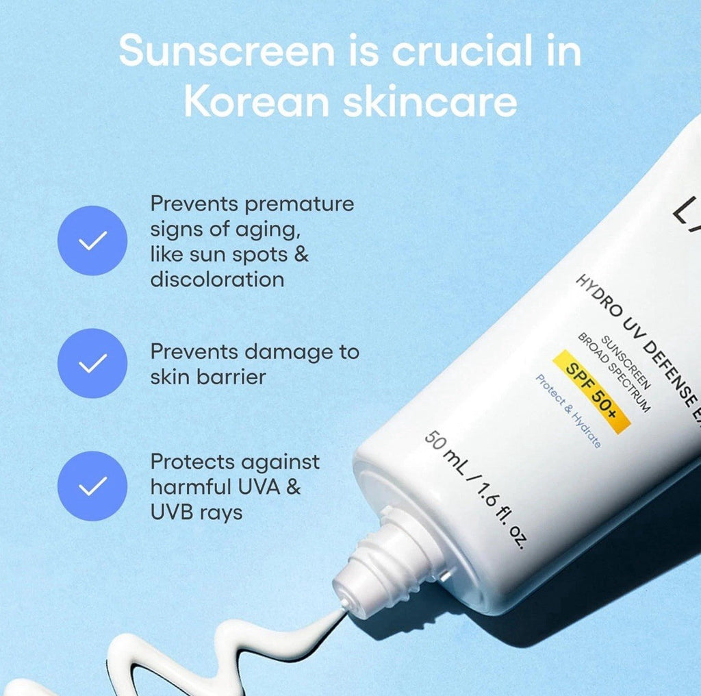 LANEIGE Hydro UV Defense Sunscreen Broad Spectrum SPF 50+: Korean Sunscreen