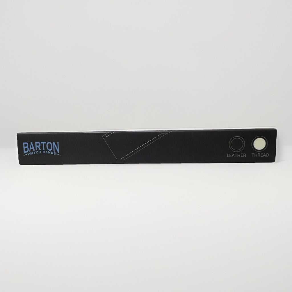 Barton Quick Release Espresso Leather Watch Band Strap 20mm Top Grain
