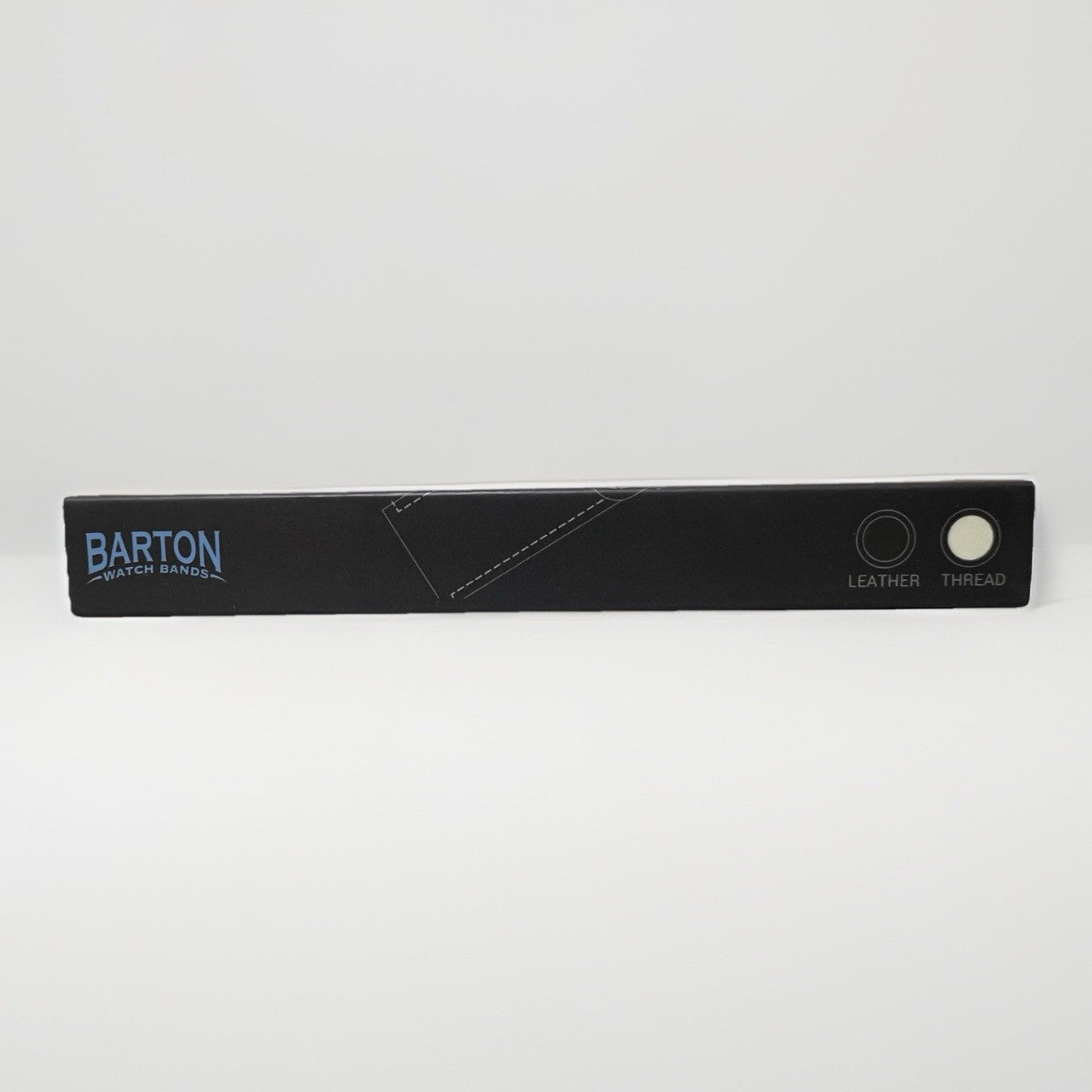 Barton Quick Release Espresso Leather Watch Band Strap 20mm Top Grain