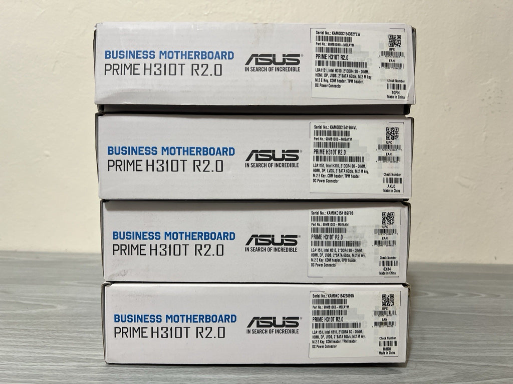 ASUS PRIME Mini-ITX  H310T- R2.0 Business Motherboard LOT OF 4
