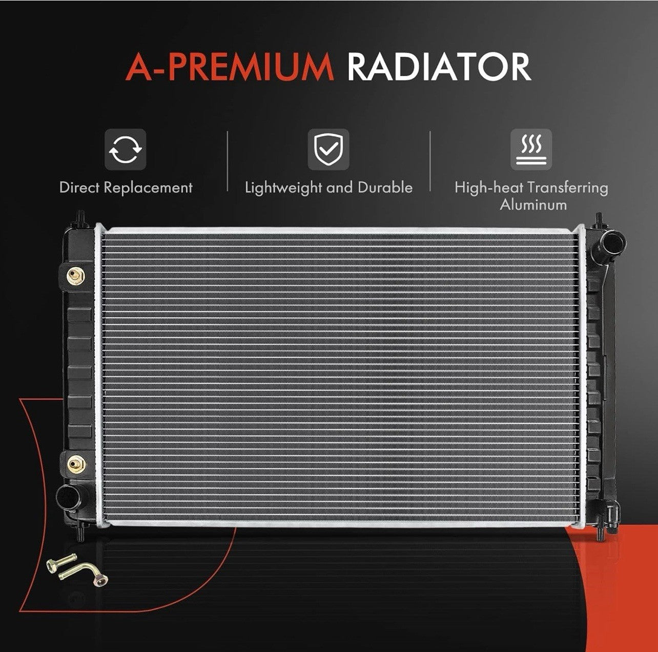 APremium Engine Coolant Radiator For Altima Maxima 2007-2018 Automatic 2.5L 3.5L