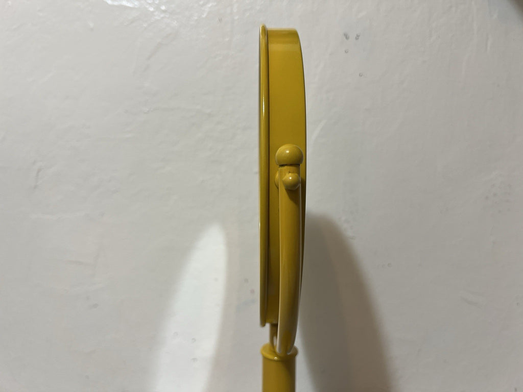 Allied Brass 8 Inch Vanity Top Make-Up Mirror with Grooved Accents SPANISH GOLD