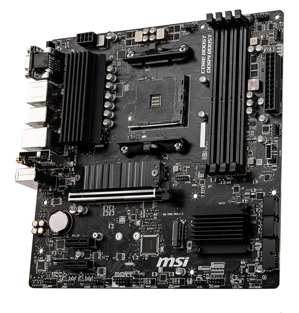 MSI B550M PRO-VDH AMD Ryzen AM4 Micro ATX Motherboard DDR4 SATA 6Gbs 128GB [NEW]
