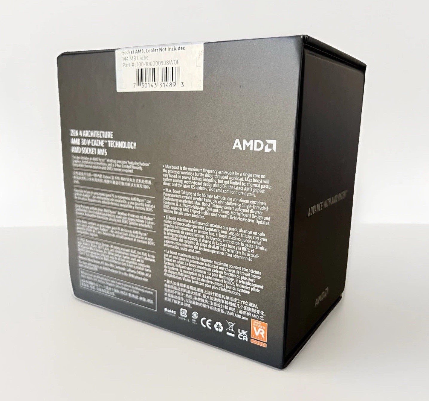AMD Ryzen 9 7950X3D 16-Core, 32-Thread Desktop Processor