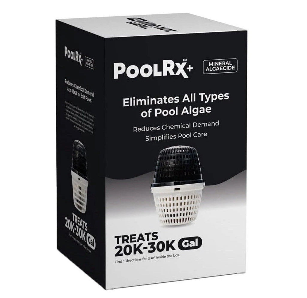 Pool-R-X+ Black White - Treats 20k-30k Gallons Pool Care - NEW Sealed