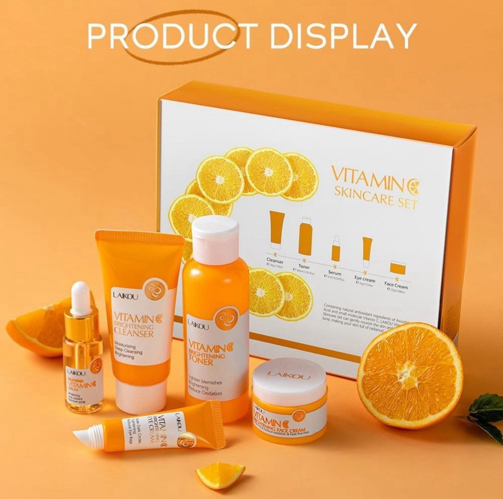 Anti-Aging & Brightening Skin Care - Vitamin C SET 5 in 1 NEW
