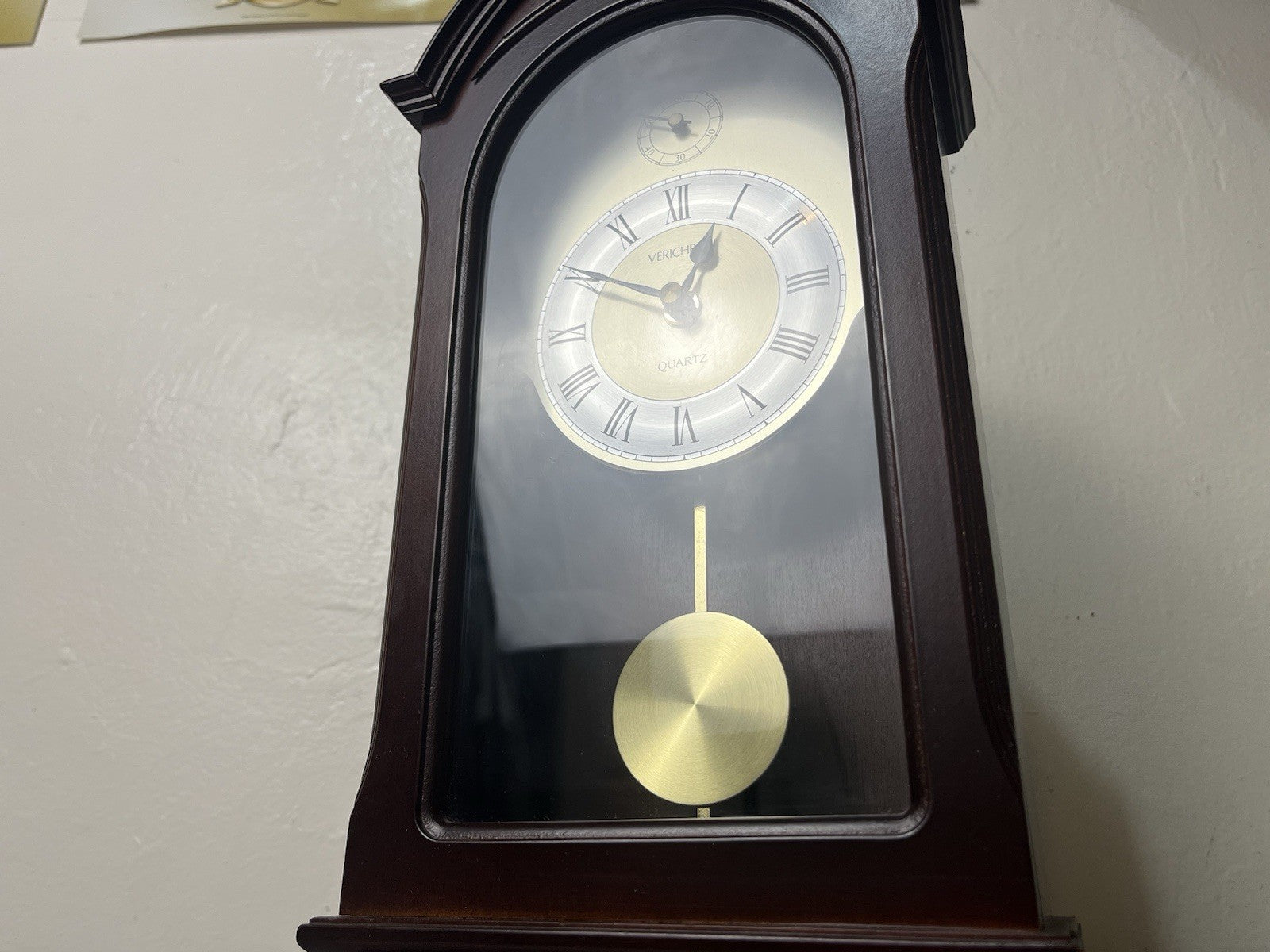 Vintage Verichron Clock  Retro Pop Great Condition - Tested&Working