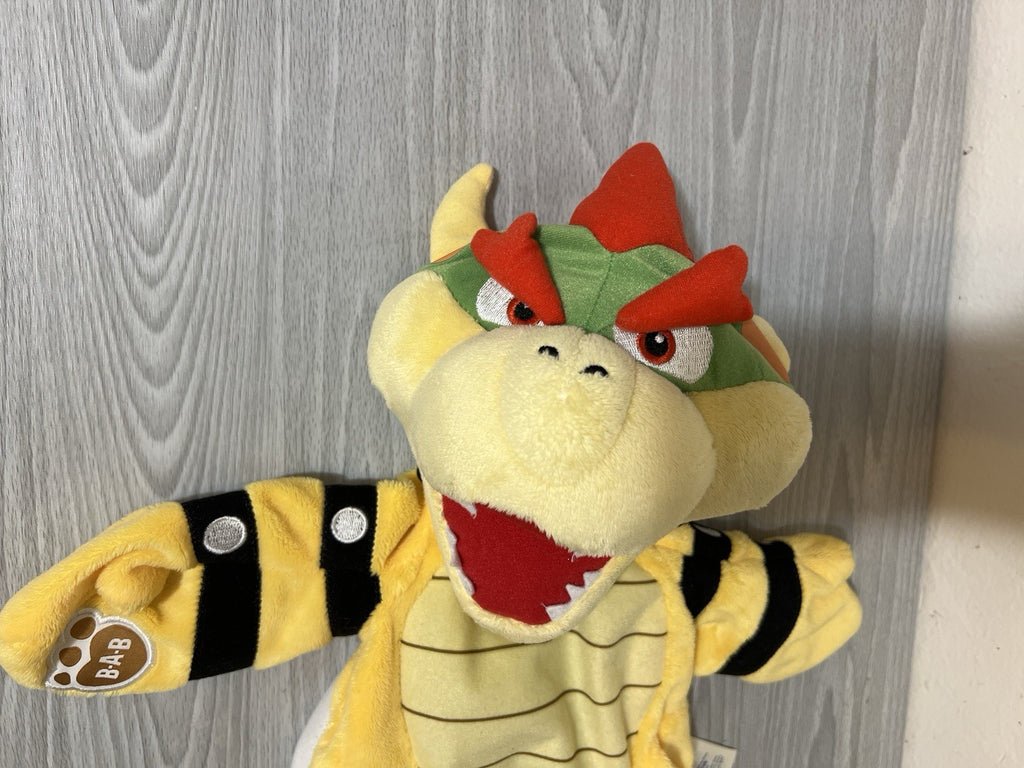 Build A Bear Nintendo Super Mario Bowser Plush Unstuffed