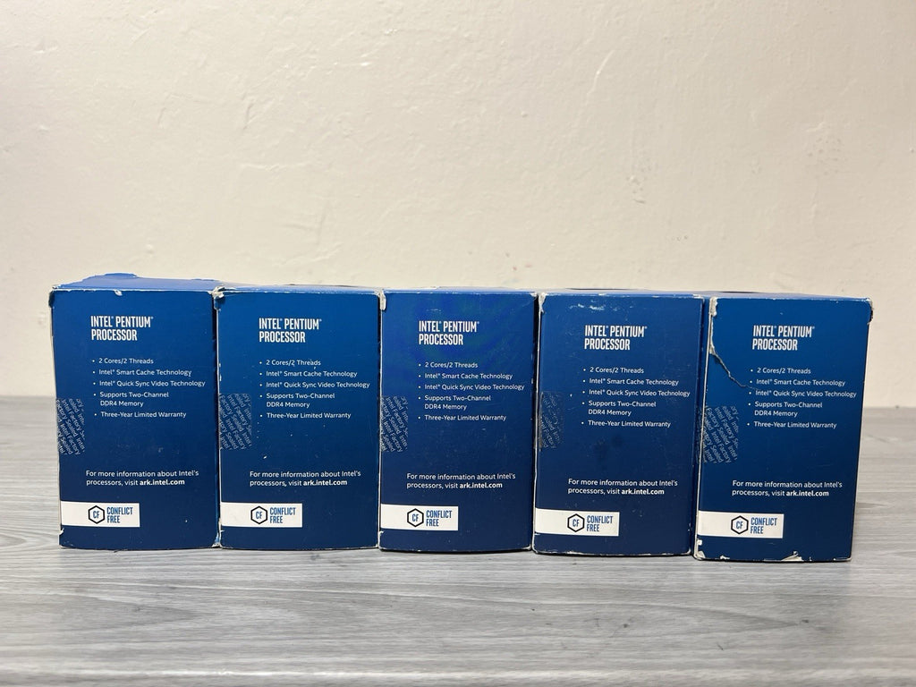 Intel Pentium G4400 3.3GHz Dual-Core LGA 1151- LOT OF 5