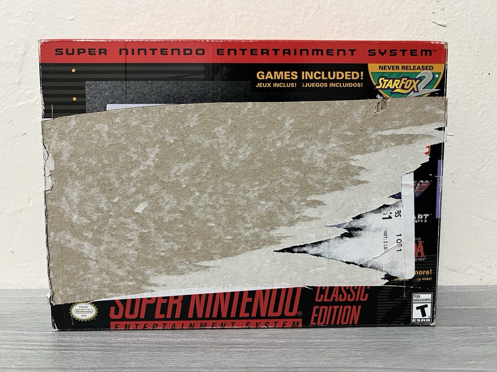 AUTHENTIC Super Classic Mini Entertainment System SNES Included 21 Games