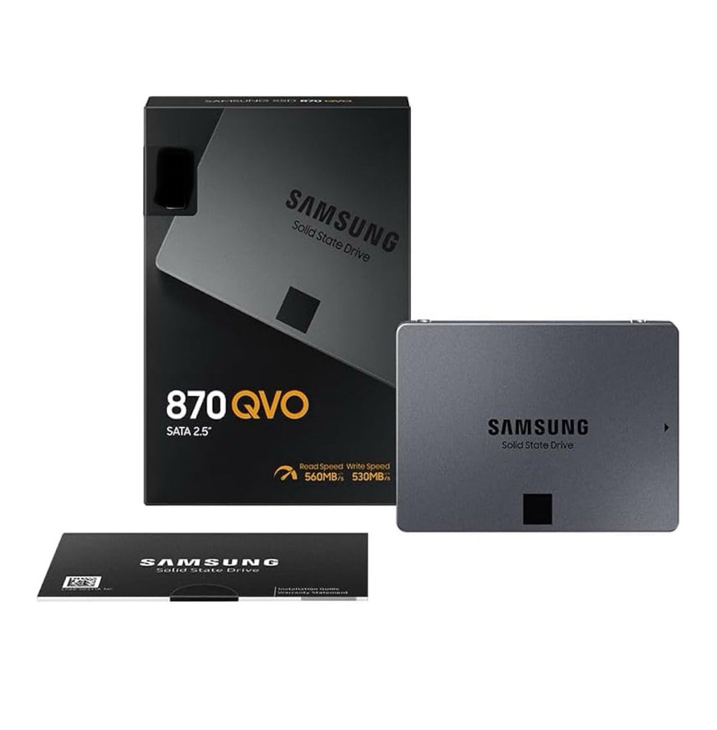 NEW (Sealed) 8TB Samsung 870 QVO 8TB SATA SSD MZ-77Q8T0B 2.5" SATAIII 6Gb/s