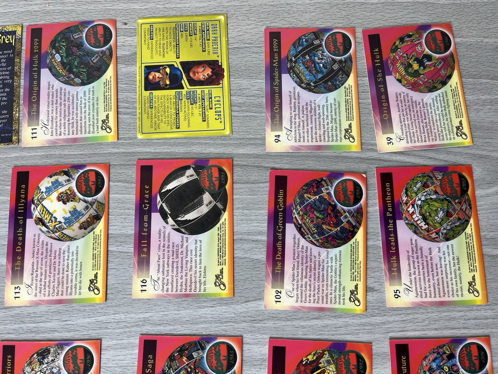 1994 Flair Marvel Cards Rare Collectible Lot - 29 Cards