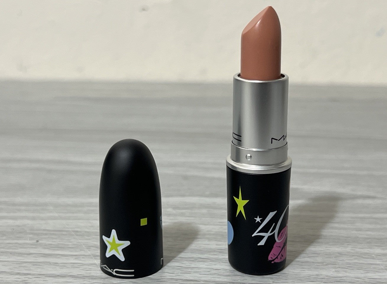 MAC Satin Lipstick - FLESHPOT - 40th Anniversary Limited Edition - .1oz./3g