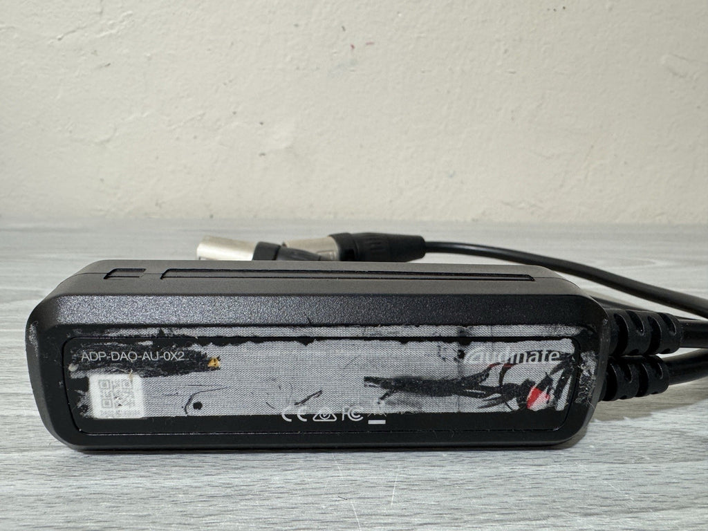 Audinate Dante AVIO 2CH 2-Channel XLR Analog Output Adapter ADP-DAI-AU-0X2