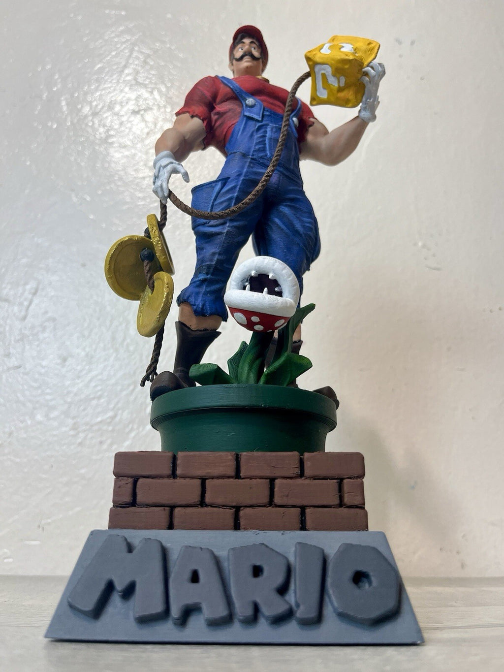 Buff Mario Figure