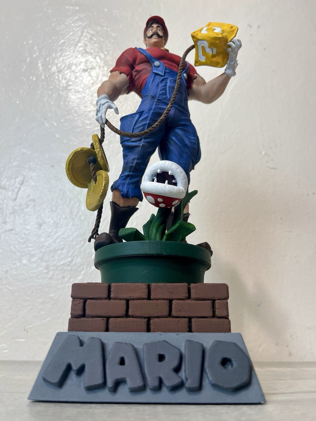 Buff Mario Figure