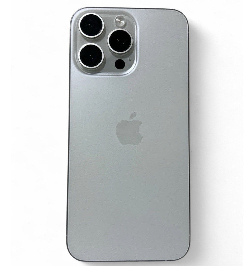 Apple iPhone 15 Pro Max - 256 GB A7 Pro Chip White 86% Battery Health UNLOCKED