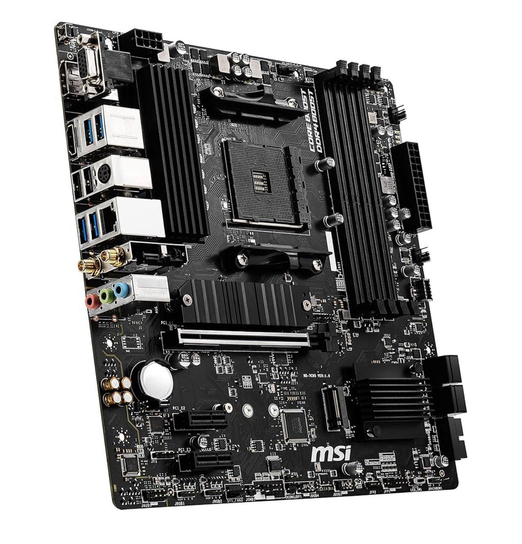 MSI B550M PRO-VDH AMD Ryzen AM4 Micro ATX Motherboard DDR4 SATA 6Gbs 128GB [NEW]