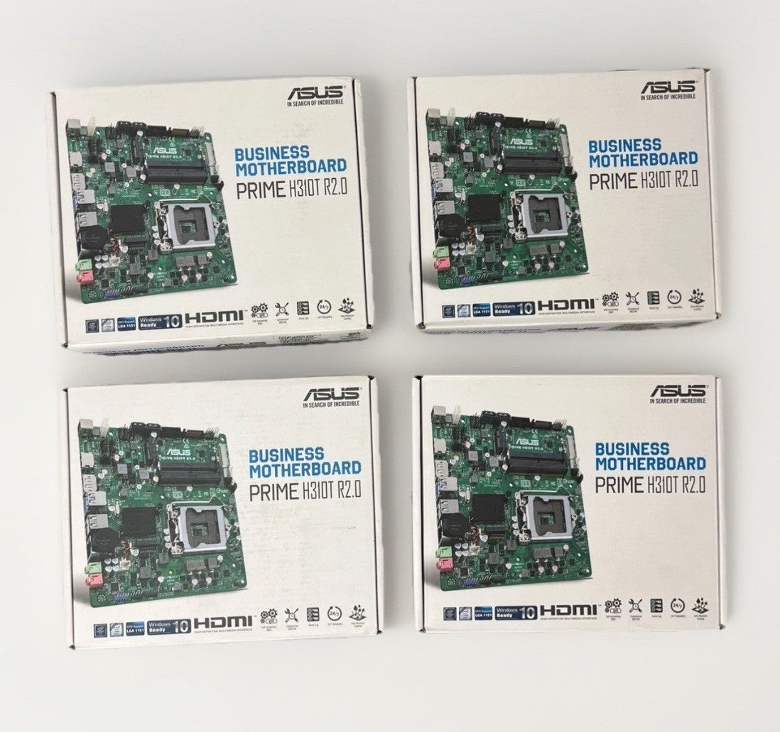 ASUS PRIME Mini-ITX  H310T- R2.0 Business Motherboard LOT OF 4