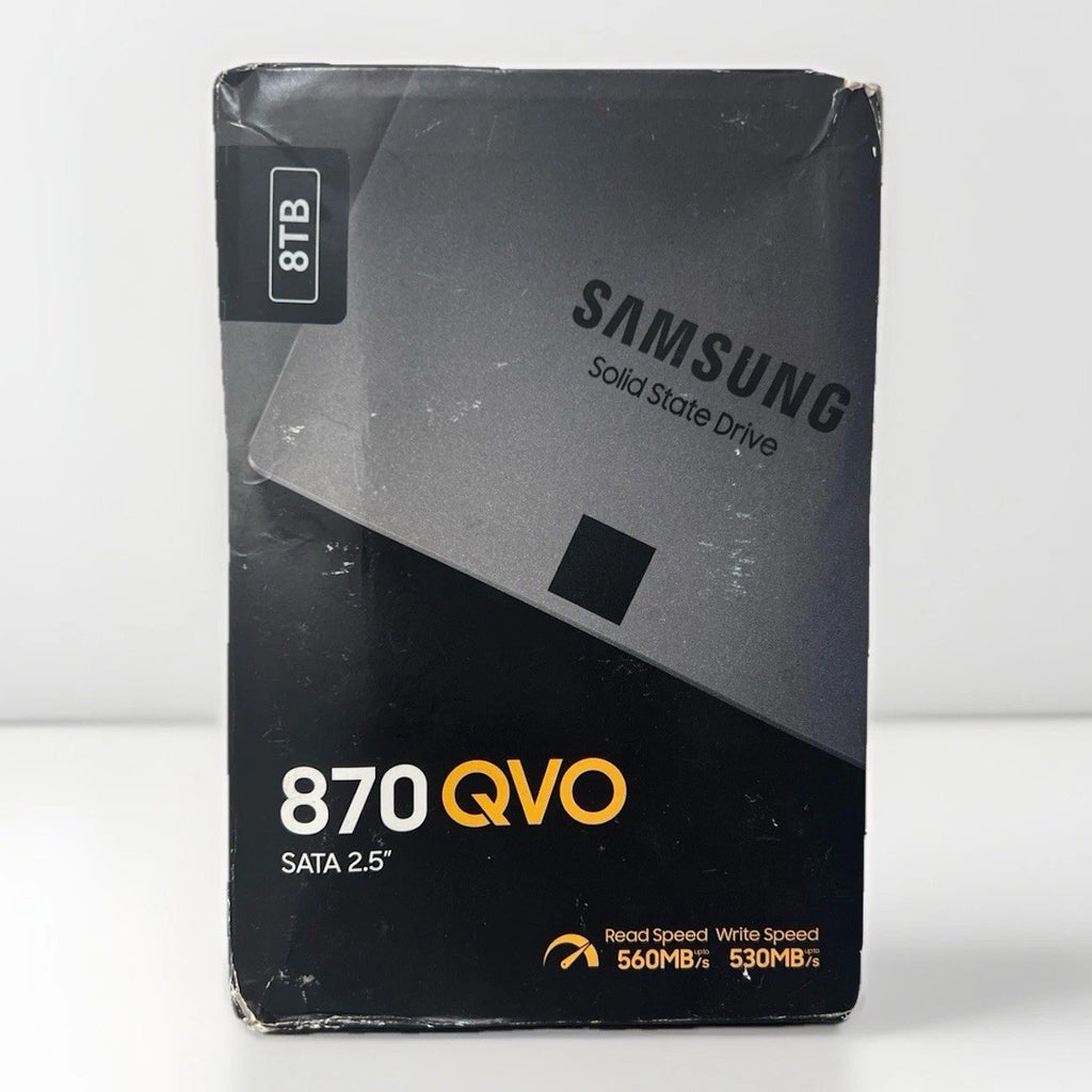 8TB Samsung 870 QVO 8TB SATA SSD MZ-77Q8T0B 2.5" SATAIII 6Gb/s
