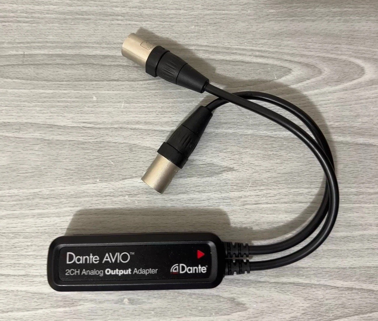 Audinate Dante AVIO 2CH 2-Channel XLR Analog Output Adapter ADP-DAI-AU-0X2