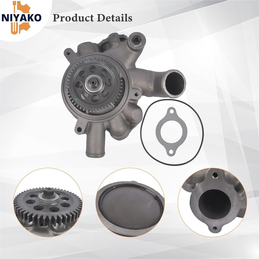 Car Engine Water Pump Replacement 49 Teeth DIA 124mm