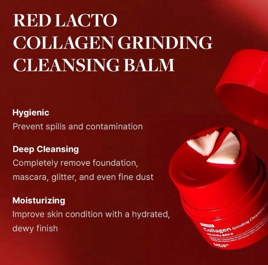MEDIPEEL+ RED LACTO COLLAGEN GRINDING CLEANSING BALM