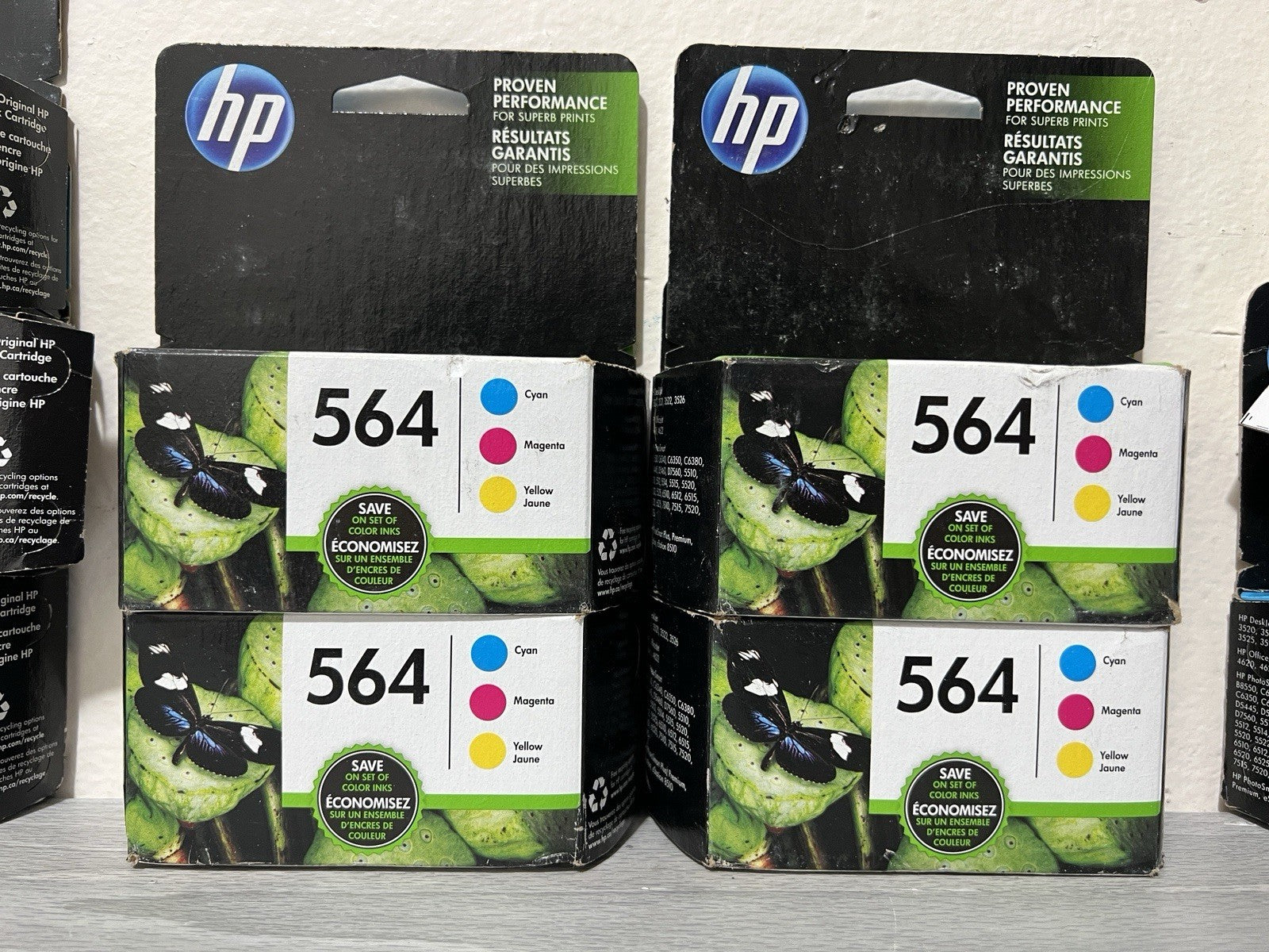 HP 564 Ink LOT OF 11 Printer Cartridge Genuine OEM EXPIRED