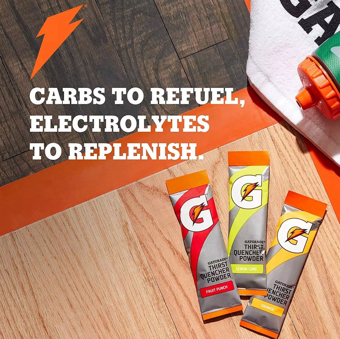 Gatorade Thirst Quencher Powder Sticks, 3 Flavor Variety Pack, (30 Pack)