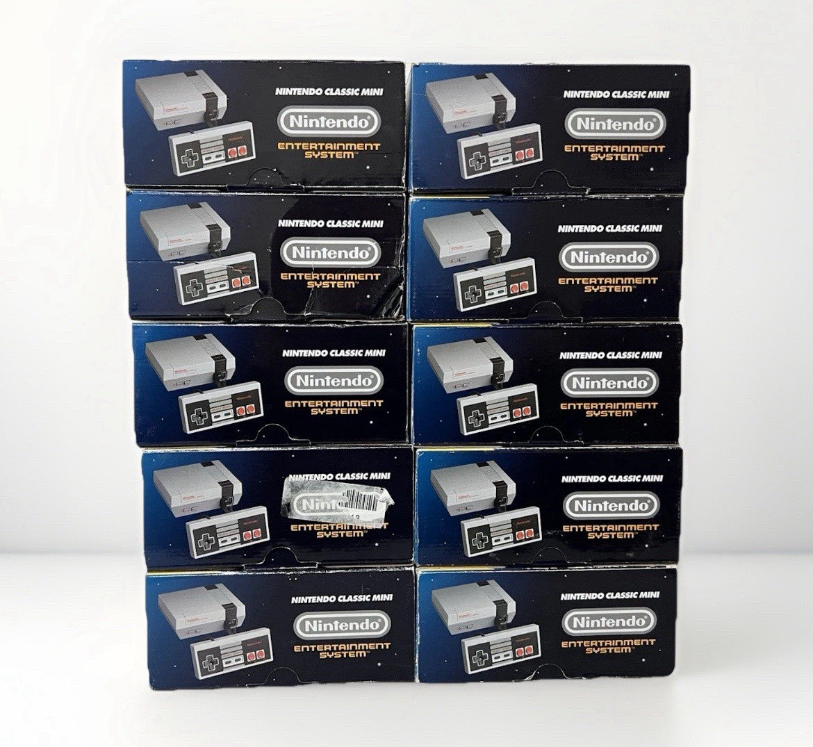 NES Nintendo Entertainment System Classic Mini Game Console EU Edition LOT OF 10