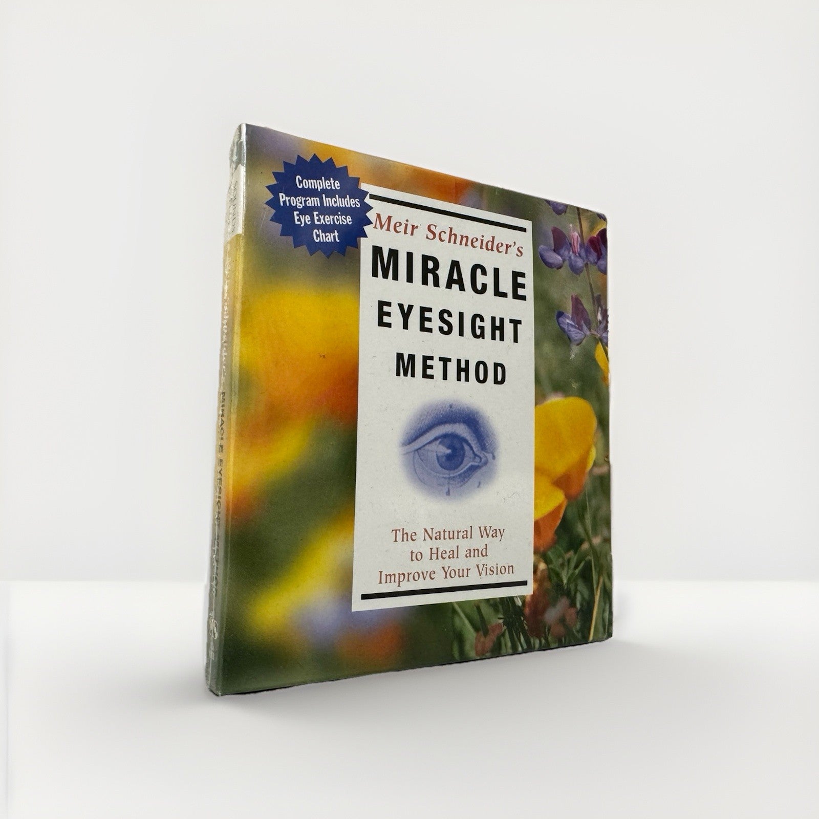 MEIR SCHNEIDER'S~MIRACLE EYESIGHT METHOD~1996 NEW SEALED 3 CD SET~VISION HEALING