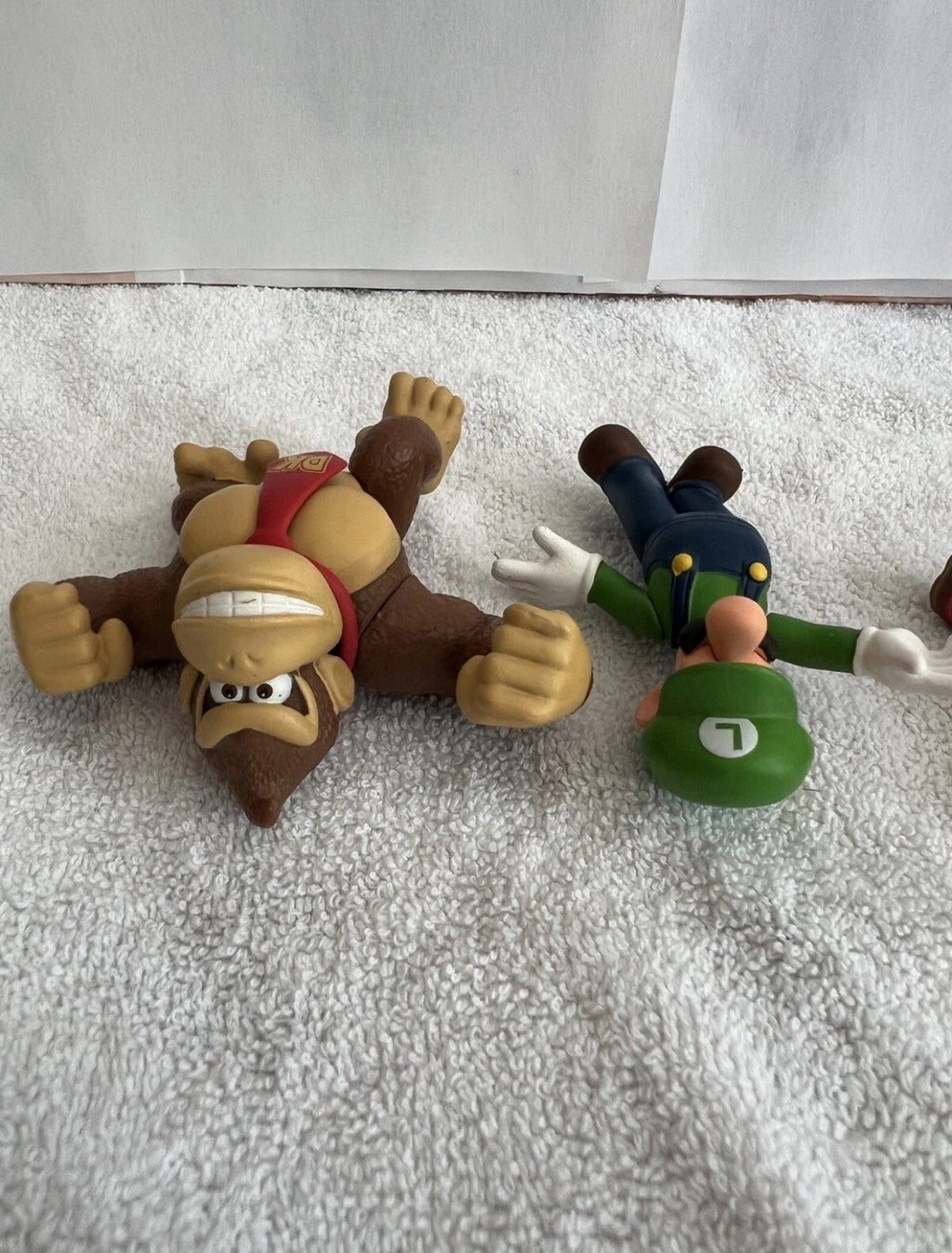 Nintendo Super Mario Bros Figures Lot Of  5 Figures Jakks Pacific, Etc.