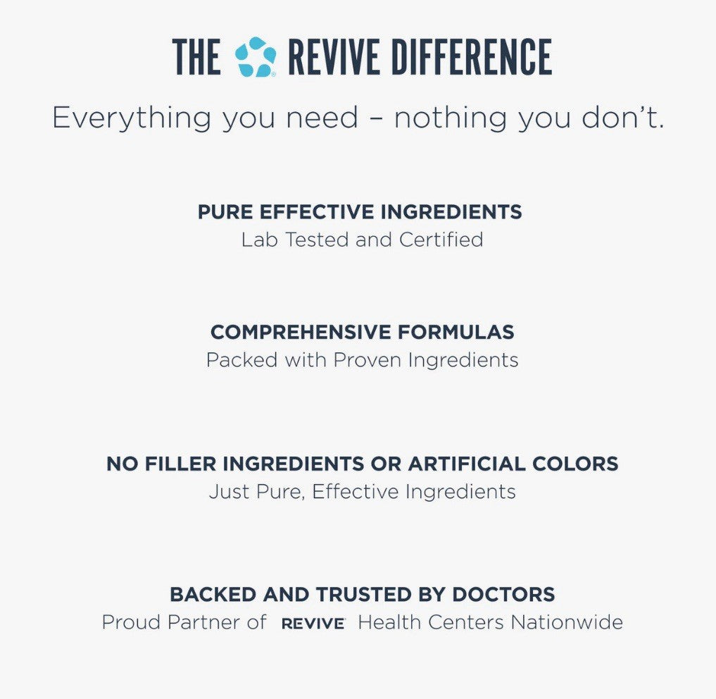 REVIVE Glutamine Powder for Muscle & Immune Health - 30 Servings - USA Authentic